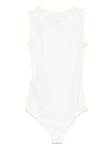 MM6 Maison Margiela боди из джерси, нейтральный - фото 2