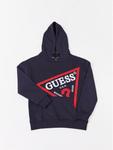 Толстовка оверсайз Guess, синий - фото