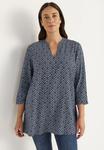 Блуза Cellbes of Sweden Blouse, Blue Patterned/Blue - фото