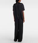 Шелковый топ Lisa Yang, Midnight - фото 3