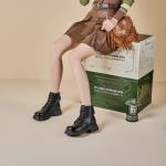 Ботинки Martin Boot женские Gemeiq, бежевый - фото 13