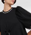 Украшенное платье миди SIMONE ROCHA, черный - фото 4