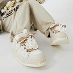 Кроссовки SENGUOGUO Skateboarding Shoes Unisex Low-top Beige, бежевый - фото 5