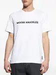 Футболка с логотипом Moose Knuckles, белый - фото 3