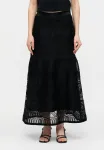 Макси-Юбка joderie Maje, Black - фото 3
