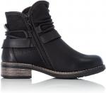 Rieker womens Flat, Schwarz - фото 2