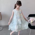 Платье для детей 3-7 лет PROTECTCAMEL, светло-синий - фото 4