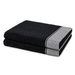 Полотенца для душа brooklyn набор из 2 шт Möve, черный - фото