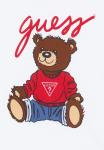 Футболка с принтом JUNIOR BEAR UNISEX Guess, белый - фото 3