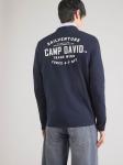 CAMP DAVID Лонгслив в морском синем цвете - фото 2