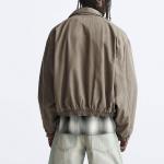 Куртка мужская коричневая Zara, коричневый - фото 4