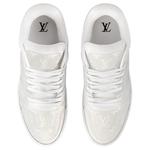 LOUIS VUITTON Кроссовки Low Top для скейтбординга мужские белые - фото 4