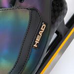 HEAD Коньки для скоростного бега на льду, взрослые, мужские и женские, кастомный размер, профессиональные, для начинающих, детей, студентов, лезвия 1960 Avenue Speed Skating, черные + чехлы для лезвий + сумка [утепленные], размер 42 - фото 5