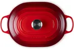 Кастрюля Le Creuset Oval, 3550 мл, красный - фото 2