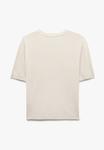 Футболка Koton Basic T-shirt, Beige - фото 4