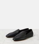 Лоферы Awar из кожи The Row, черный - фото 5