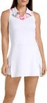Женское платье для гольфа без рукавов SwingDish Aliyah, белый - фото