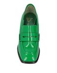 Лоферы Giampaolo Viozzi, зеленый - фото 4