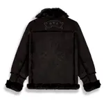 Куртка Grimey Sampans Suede Sherpa, черный - фото 2