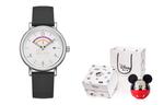Disney Часы Mickey Series Quartz Movement Silicone Strap Watch Unisex White Dial - фото 2
