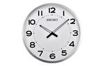 SEIKO Часы Quartz Movement Plastic Wall Clock Unisex White - фото