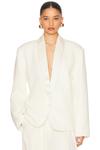 Твидовый смокинг Tux Blazer Helsa, Cream - фото 2