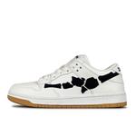 Низкие кроссовки для скейтбординга Unisex белые ZUIBANG - фото 7