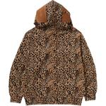 A BATHING APE Леопардовый принт худи - фото 6