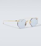 Эльдорадо квадратные солнцезащитные очки Jacques Marie Mage - фото 4