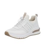 Rieker Слипоны в белом цвете, Wool White - фото