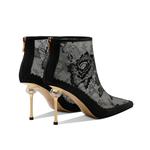 Ботильоны женские черный Haoyasennu - фото 4