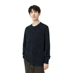 Вышитая подпись Merino свитер LOUIS VUITTON, синий - фото 6