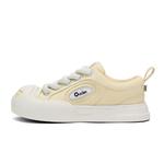 Smiler Skateboard Shoes Унисекс Лоу-топ Белый Взрослый, Желтый (Ледяной Лимон) - фото