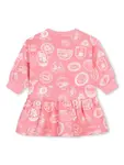 Платье с логотипом Kenzo Kids, розовый - фото 2