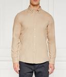 Рубашка BOSS BLACK Slim Fit, бежевый - фото