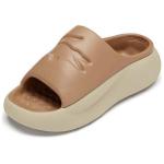 Шлепанцы женские коричневые Lacoste - фото 2