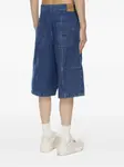 Джинсовые шорты Workwear Maison Kitsune, синий - фото 5