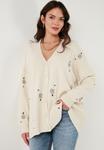Кардиган LELA Cardigan, Ecru/Beige - фото 5