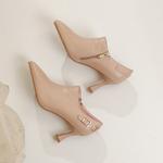 Туфли женские на высоком каблуке Vedullar, бежевый - фото 18