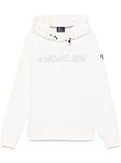 Худи с логотипом Moncler Grenoble, нейтральный - фото
