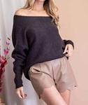Джемпер Jeanette Soft Knit в цвете угольный Eesome, Charcoal - фото