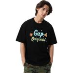 Футболка унисекс GAP, черный - фото 6