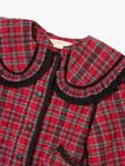 Детская куртка с воротником в клетку Angel & Rocket, Red/Multi - фото 6