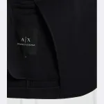 Элегантный пиджак приталенного кроя Armani Exchange, синий - фото 2