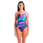 Купальник Arena Bloom, синий - фото