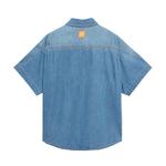 Детская джинсовая рубашка Lee, светло-голубой - фото 5