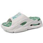 Шлепанцы унисекс Tcellars, белый/зеленый - фото 2