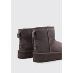 Детские зимние ботинки Ugg, коричневый - фото 4