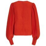 Блузка Лилианы в красном оксиде Ulla Johnson - фото 2