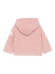 Флисовая куртка с капюшоном TEDDY & MINOU, розовый - фото 2